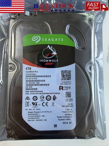 New seagate st4000ne001 - new,